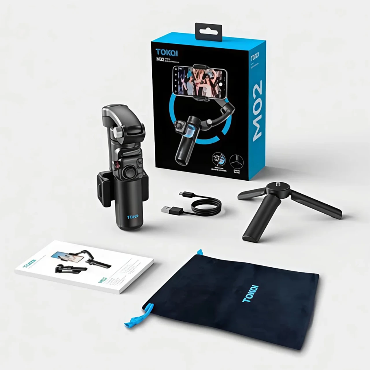 TOKQI M02 3-Axis Smartphone Gimbal